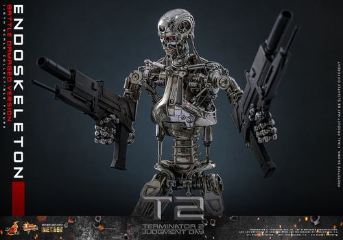 Terminator 2: Judgment Day Figura Movie Masterpiece 1/6 Endoskeleton (Battle Damaged Version) - Imagen 11