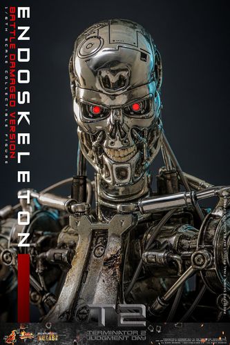 Terminator 2: Judgment Day Figura Movie Masterpiece 1/6 Endoskeleton (Battle Damaged Version) - Imagen 18