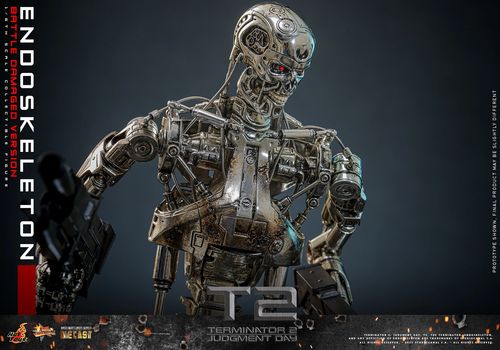 Terminator 2: Judgment Day Figura Movie Masterpiece 1/6 Endoskeleton (Battle Damaged Version) - Imagen 16