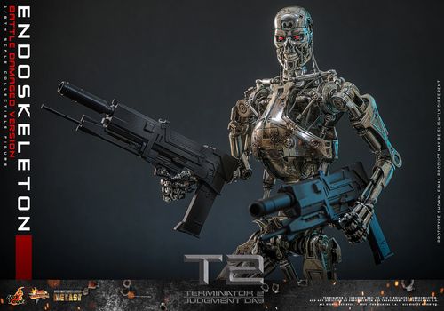 Terminator 2: Judgment Day Figura Movie Masterpiece 1/6 Endoskeleton (Battle Damaged Version) - Imagen 14