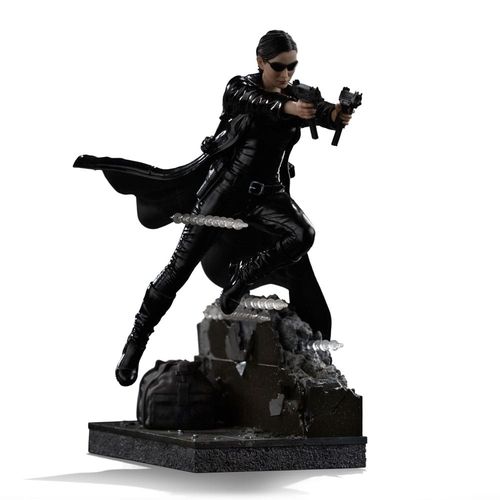 The Matrix Estatua 1/10 Art Scale Trinity 22 cm - Imagen 2