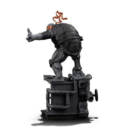 Tortugas Ninja Estatua 1/10 Art Scale Michelangelo Black and White Variant 26 cm exclusive - Imagen 3