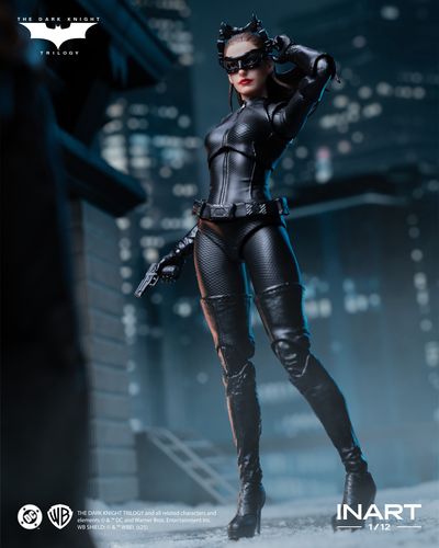 Batman The Dark Knight Rises Figura 1/12 Catwoman Inart - Imagen 12