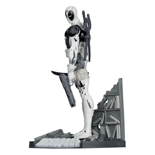 Marvel Collection Estatua PVC 1/10 Deadpool (The New Mutants #98) (Line Art) (Gold Label) 17 cm - Imagen 6