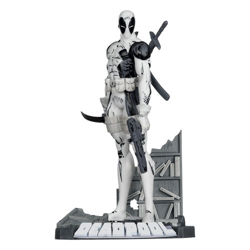 Marvel Collection Estatua PVC 1/10 Deadpool (The New Mutants #98) (Line Art) (Gold Label) 17 cm - Imagen 3