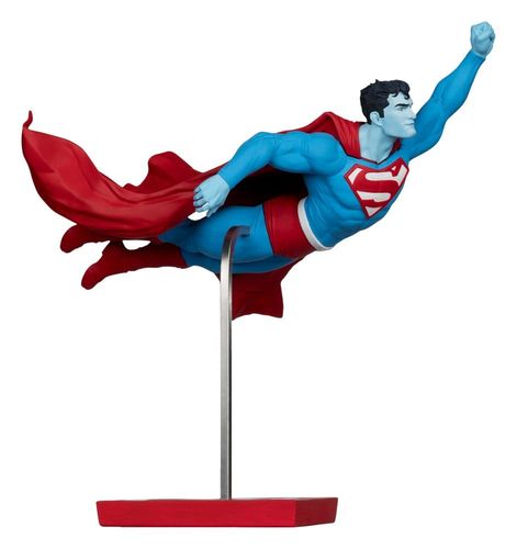 McFarlane Toys Estatua Superman Gary Frank – Escala 1:10 De Resina, 26.2 Cm, Edición Limitada Numerada