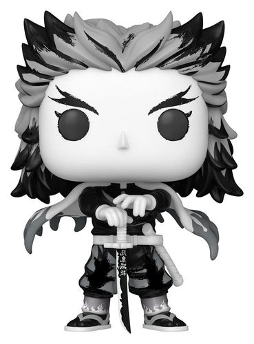 Demon Slayer: Kimetsu no Yaiba POP! Animation Vinyl Figuren Rengoku(Sumi-Ink) 9 cm