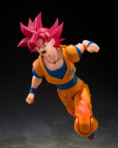 Dragon Ball Super Figura SH-Figuarts Super Saiyan God Son Goku (God Aura) 15 cm - Imagen 7