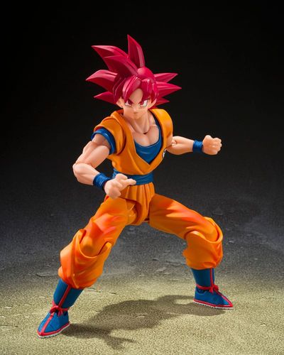 Dragon Ball Super Figura SH-Figuarts Super Saiyan God Son Goku (God Aura) 15 cm - Imagen 3