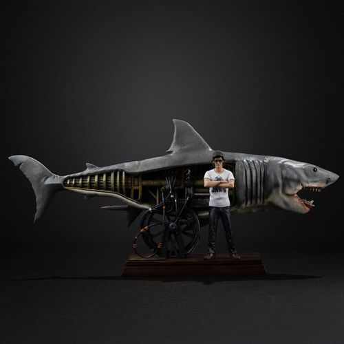 Jaws Estatua 1/10 Deluxe Art Scale Steven Spielberg Jaws 50th anniversary 27 cm - Imagen 3