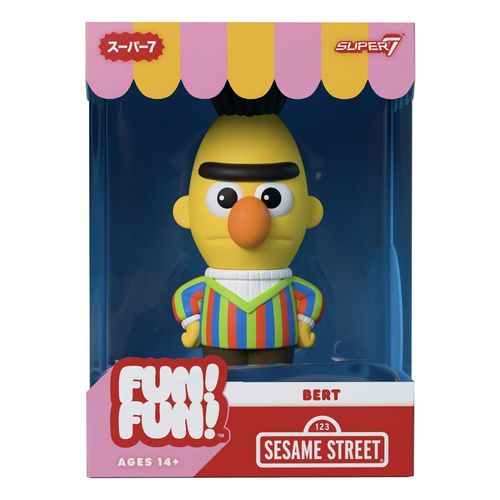 Sesame Street Figura Soft Vinyl FUN! FUN! Wave 02 Bert 13 cm - Imagen 4