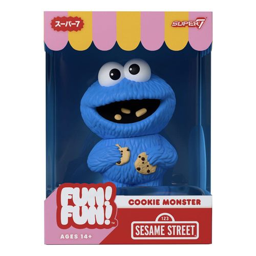 Sesame Street Figura Soft Vinyl FUN! FUN! Wave 02 Cookie Monster 13 cm - Imagen 5