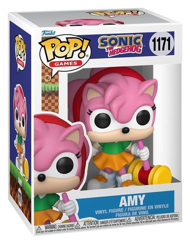 Funko Pop! Sonic - The Hedgehog Amy Rose with Piko Hammer - Imagen 2