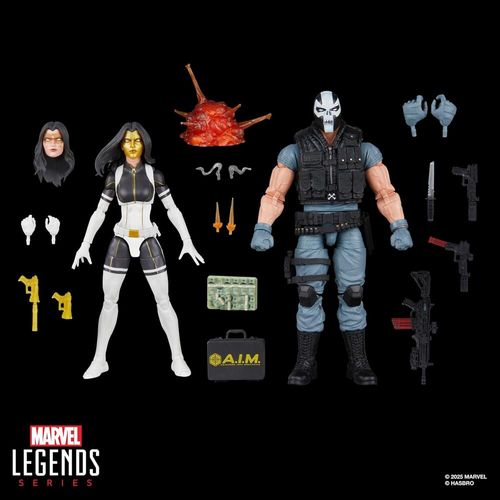 Marvel Legends Series Madame Masque & Crossbones Super Villains - Imagen 9