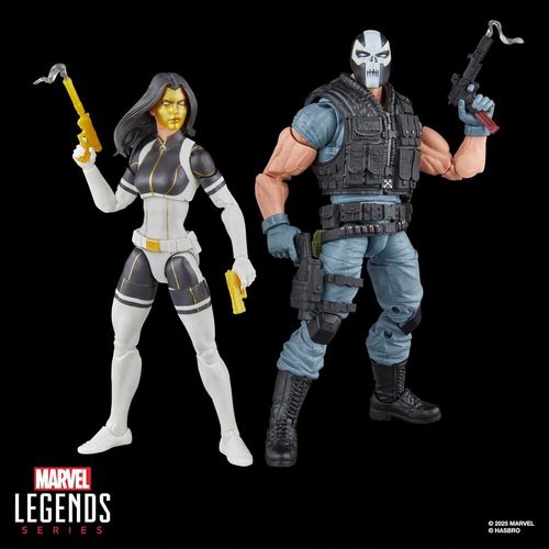 Marvel Legends Series Madame Masque & Crossbones Super Villains - Imagen 5