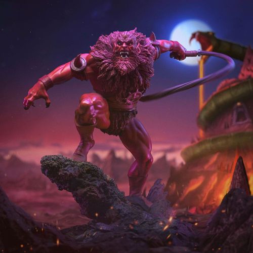 Masters of the Universe Estatua Art Scale 1/10 Red Beast Man (Exclusive 2024) 23 cm - Imagen 6