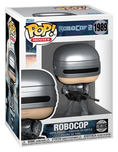 Funko Pop! Robocop Robocop (Metallic) - Imagen 2
