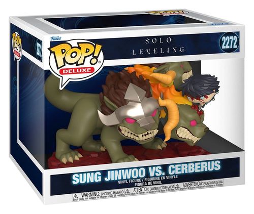 Funko Pop! Solo Leveling Jinwoo Vs Cerberus - Imagen 2