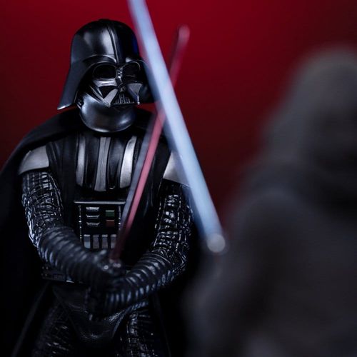 Star Wars Estatua 1/10 Deluxe Art Scale Darth Vader Vs Obi-Wan Kenobi (CCXP Exclusive 2025) 24 cm - Imagen 9