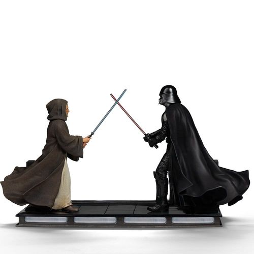 Star Wars Estatua 1/10 Deluxe Art Scale Darth Vader Vs Obi-Wan Kenobi (CCXP Exclusive 2025) 24 cm - Imagen 4