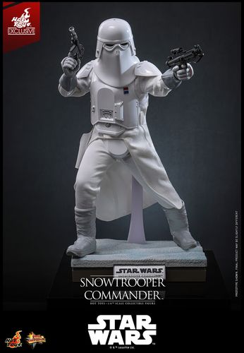 Star Wars V Action Figure 1/6 Snowtrooper Commander Hot Toys Exclusive 30 cm
