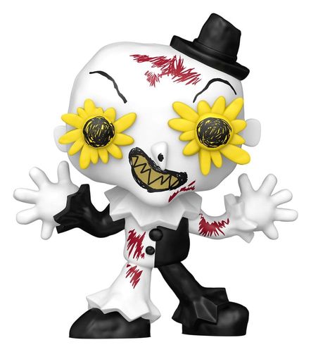 Terrifier Figura POP! Movies Vinyl Doodles- Art the Clown 9 cm