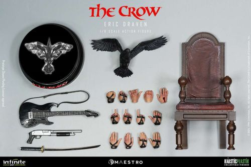The Crow Eric Draven 1/6 Luxury Action Figure Standard Edition - Imagen 10