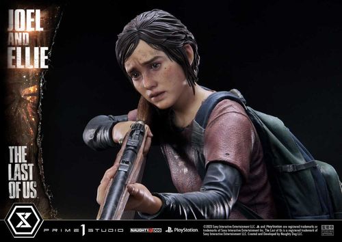 The Last of Us Part I Estatua Ultimate Premium Masterline Series Joel & Ellie Deluxe Bonus Version (The Last of Us Part I) 73 cm - Imagen 16
