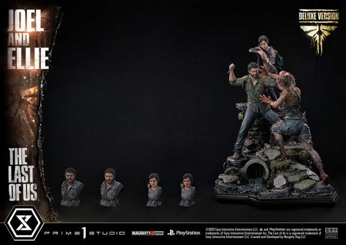 The Last of Us Part I Estatua Ultimate Premium Masterline Series Joel & Ellie Deluxe Bonus Version (The Last of Us Part I) 73 cm - Imagen 3