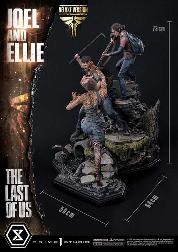 The Last of Us Part I Estatua Ultimate Premium Masterline Series Joel & Ellie Deluxe Bonus Version (The Last of Us Part I) 73 cm - Imagen 28