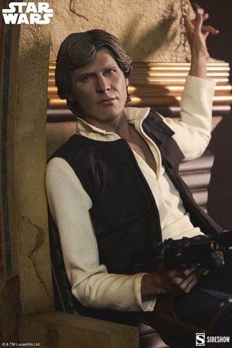 Star Wars Episode IV Mixed Media Estatua Premium Format Han Solo: Sorry About the Mess 32 cm - Imagen 4