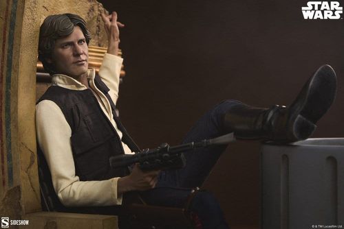 Star Wars Episode IV Mixed Media Estatua Premium Format Han Solo: Sorry About the Mess 32 cm - Imagen 6
