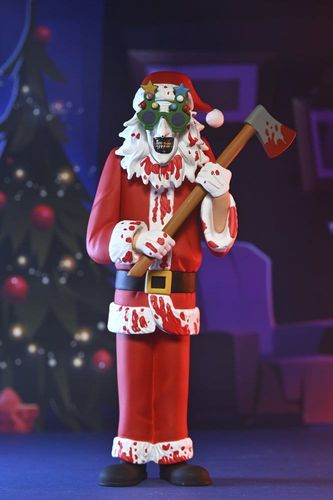 Terrifier 3 Toony Terrors Figura Santa Suit Art the Clown (Bloody Version) 15 cm - Imagen 3