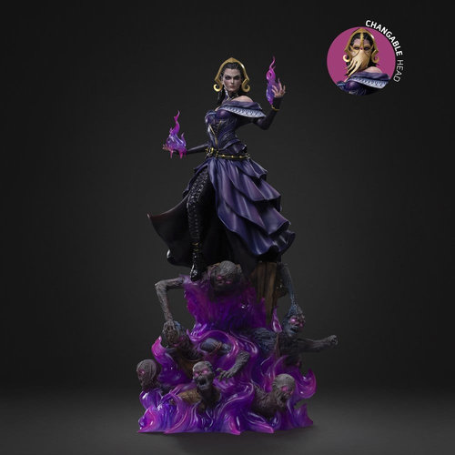 Magic: The Gathering Estatua 1/10 Deluxe Art Scale Liliana Vess 31