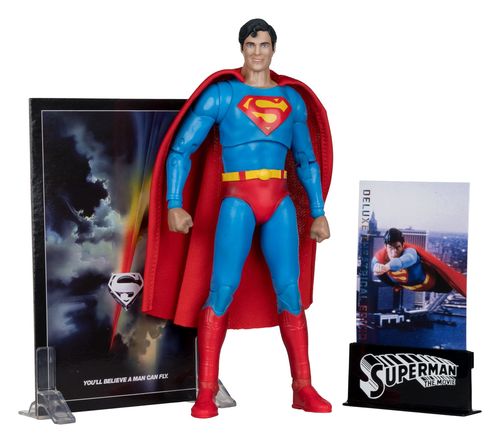 Superman (1978) DC Multiverse Deluxe Theatrical Edition Figura Superman 19 cm - Imagen 3