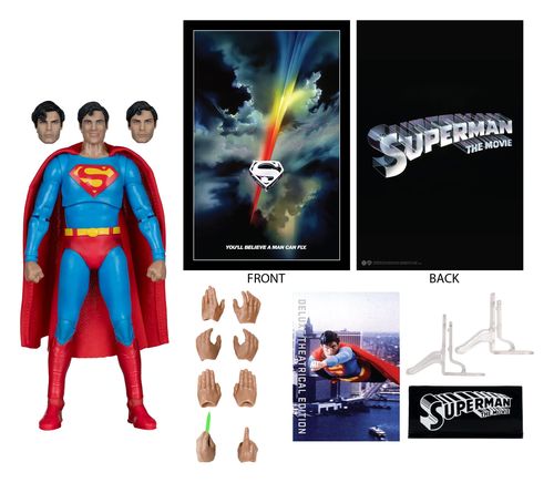 Superman (1978) DC Multiverse Deluxe Theatrical Edition Figura Superman 19 cm - Imagen 2
