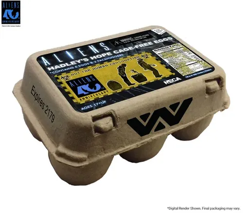 Aliens 40th Anniversary Alien Eggs 6 Accessory Pack - Imagen 8