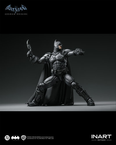 INART Batman: Arkham Origins Batman (Battle Damaged Version) Action Figure - Imagen 26