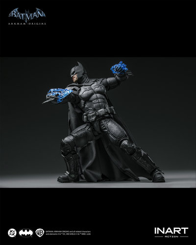 INART Batman: Arkham Origins Batman (Battle Damaged Version) Action Figure - Imagen 27