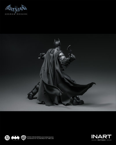 INART Batman: Arkham Origins Batman (Battle Damaged Version) Action Figure - Imagen 24