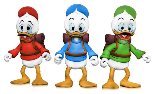 DuckTales Ultimate Figuras Pack de 3 Huey, Dewey, and Louie 18 cm - Imagen 8