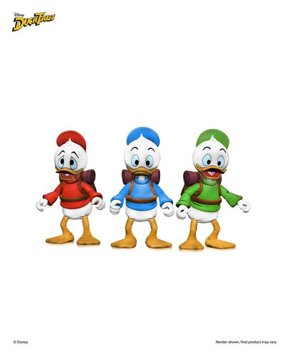 DuckTales Ultimate Figuras Pack de 3 Huey, Dewey, and Louie 18 cm - Imagen 7