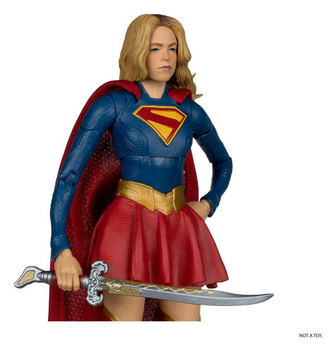 Supergirl (2026) DC Theatrical Deluxe Edition Figura Supergirl & Baby Krypto 17 cm - Imagen 5