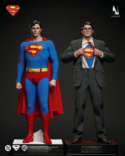 INART Superman 1978 Figura 1/6 Pack 2 Premium Version