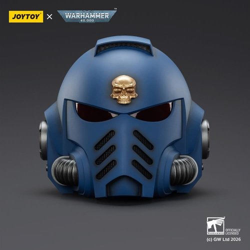 Warhammer 40,000 Captain MkX Helmet Ultramarines 30 cm - Imagen 2