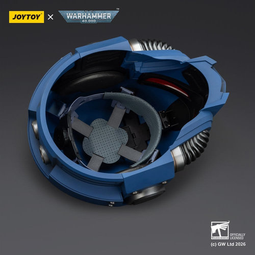 Warhammer 40,000 Captain MkX Helmet Ultramarines 30 cm - Imagen 4