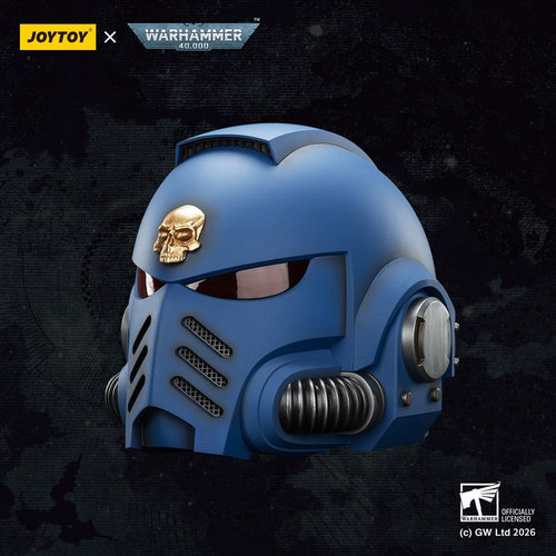 Warhammer 40,000 Captain MkX Helmet Ultramarines 30 cm - Imagen 3