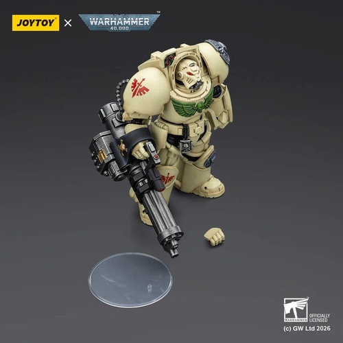 Warhammer 40,000 Figura Dark Angels Deathwing Terminator 3 with Power Fist and Assault Cannon 14 cm - Imagen 2
