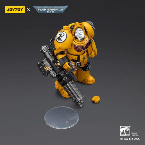 Warhammer 40,000 Figura Imperial Fists Terminator 3 with Power Fist and Assault Cannon 14 cm - Imagen 2