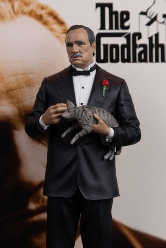 El Padrino Movie Maniacs Paramount Figura Don Corleone 17 cm - Imagen 6